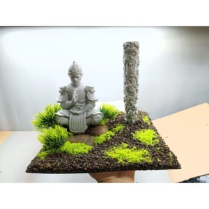 Tượng Tô Ngộ Không, Gậy Như Ý trang trí bể cá, tiểu cảnh