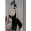HT80 Váy ngủ sexy phối ren ngực hách dáng kèm ĐỆM LÓT, đồ ngủ lụa xẻ đùi tôn dáng gợi cảm HT80