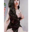 HT80 Váy ngủ sexy phối ren ngực hách dáng kèm ĐỆM LÓT, đồ ngủ lụa xẻ đùi tôn dáng gợi cảm HT80