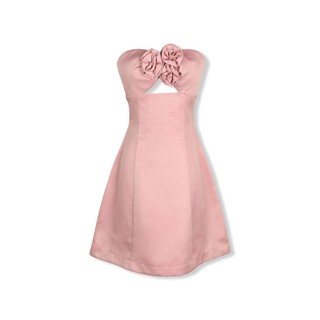 [Deal Độc Quyền] Đầm Ngắn Nữ 3 Flowers Bandeau, Chất Vải Bố Gân Thoải Mái, WDN087 SOME HOW STORE