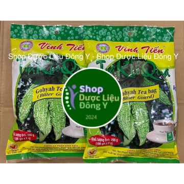 Trà Khổ Qua Vĩnh Tiến 100 Túi Lọc - Shop Dược Liệu Đông Y (Mẫu mới, date mới)