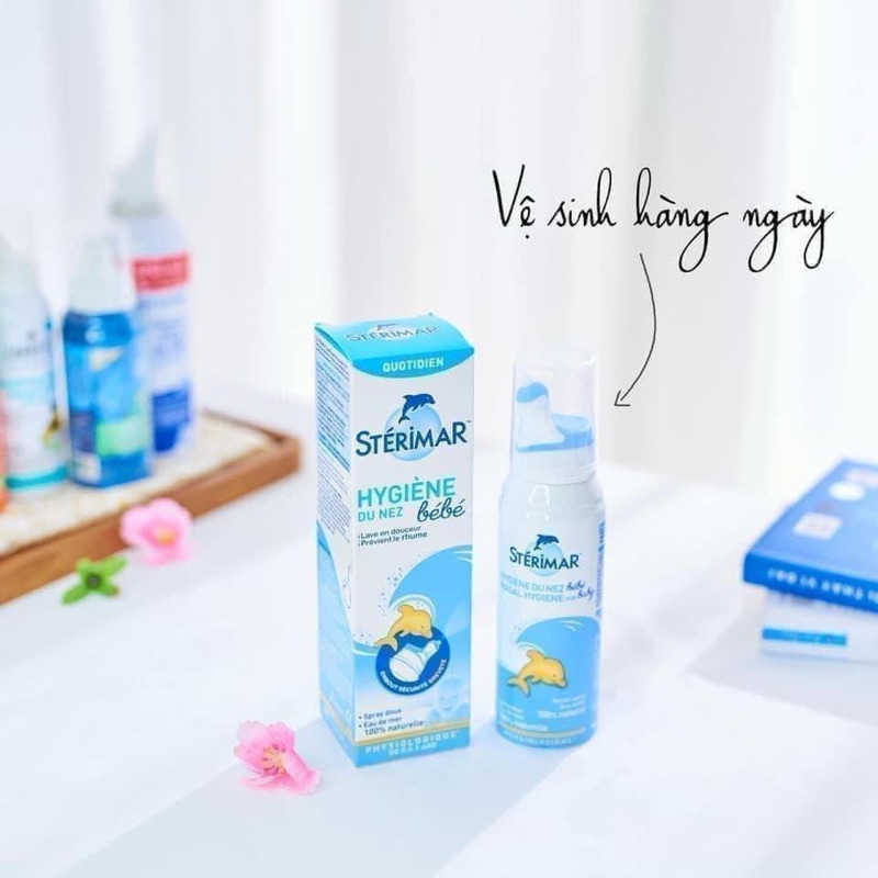 Sterimar - Dung dịch vệ sinh mũi - Xịt mũi Cá Heo