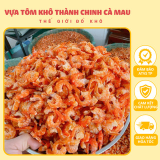 500gram tôm thẻ thiên nhiên cà mau size trung lớn xuất sắc để thưởng thức hoặc làm quà biếu.