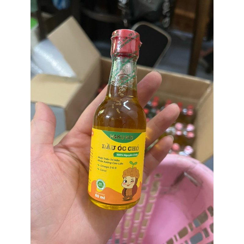 Dầu ăn hakukid, dầu gấc, dầu óc chó, dầu oliu 60ml Tibongstore
