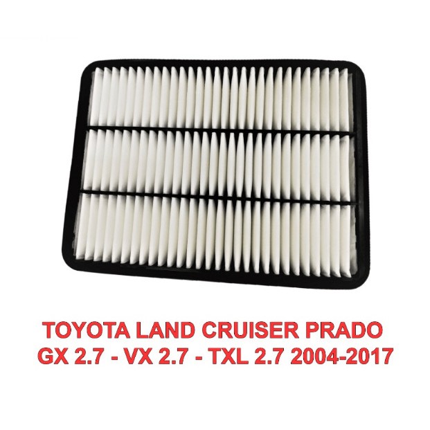 Lọc gió động cơ dùng cho TOYOTA LAND CRUISER PRADO GX 2.7 / VX 2.7 / TXL 2.7