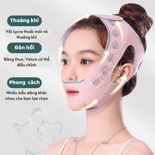 Mặt Nạ Nâng Cơ Mặt Tạo Cằm Chữ V Định Hình Mặt Giảm Béo Nâng Cơ Thon Gọn An Toàn Thoáng Khí 88816