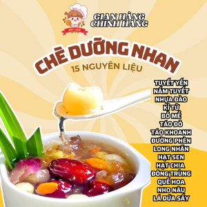 15 Nguyên Liệu Chè Dưỡng Nhan Tách Lẻ Tự Chọn BẾP LISA