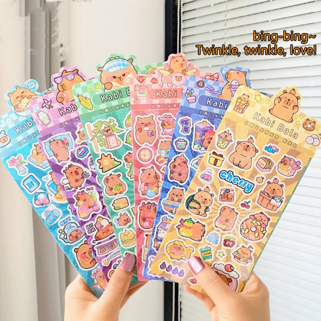 (CAPYBARA) Sticker Capybara Nâu 1T | Shopee Việt Nam