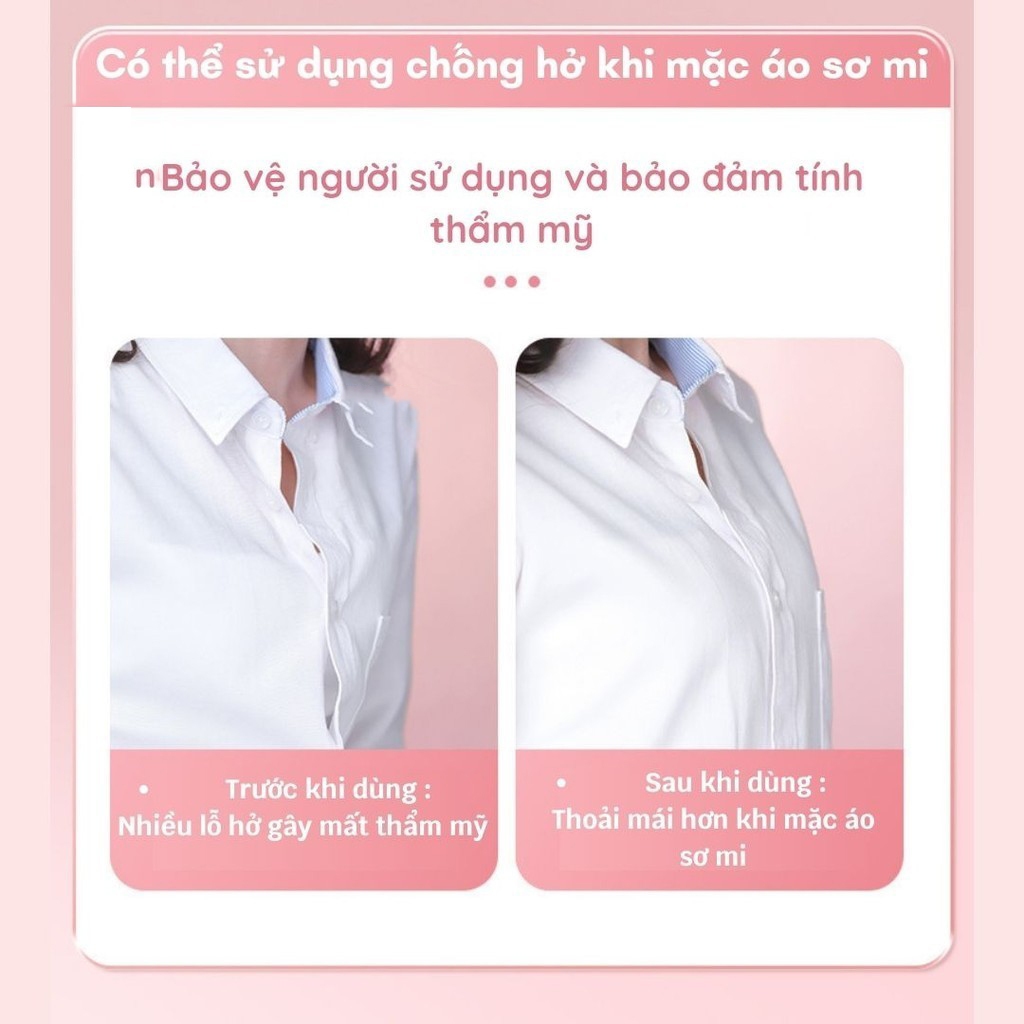 Miếng dán, Miếng Dán Quần Áo, Miếng Dán Áo  trong suốt chống lộ cho quần áo đầm đa năng Gecomo G2088