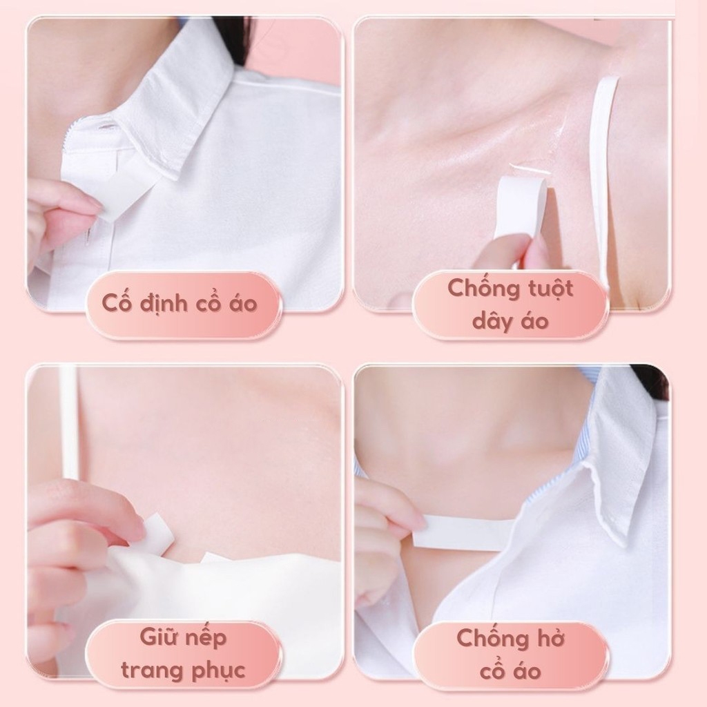 Miếng dán, Miếng Dán Quần Áo, Miếng Dán Áo  trong suốt chống lộ cho quần áo đầm đa năng Gecomo G2088