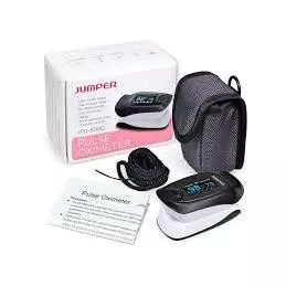 máy đo SpO2 cao cấp Jumper 500D 3 chỉ số tiêu chuẩn Đức