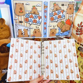 Album Đựng Card Capybara Binder A5 Rỗng Không Kèm Sheet Sổ Còng Cute Timo VPBL26