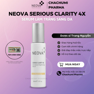 Serum Neova serious clarity 4X làm trắng sáng da và cải thiện nám