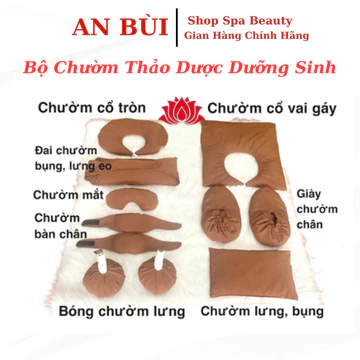 Túi Chườm Thảo Dược Dưỡng Sinh Túi Chườm Mắt, Củ Chườm Lưng, Chườm Cổ Vai Gáy, Đa Năng Dùng Cho Gia Đình Spa.