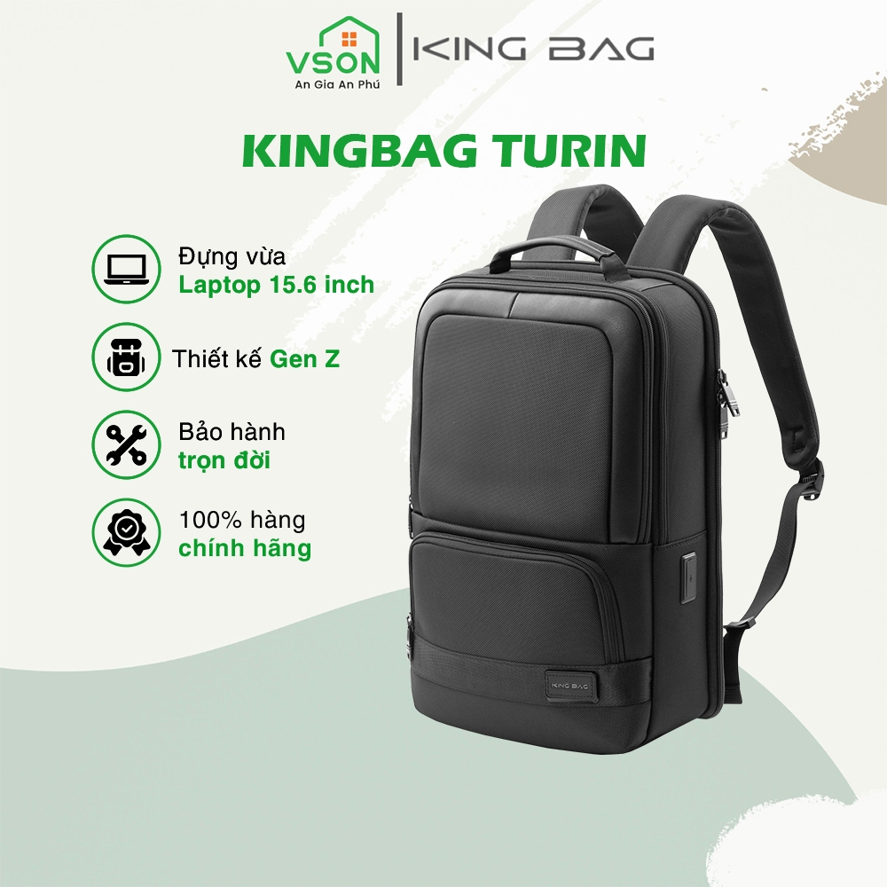 Balo Laptop cao cấp KING BAG Turin 15.6