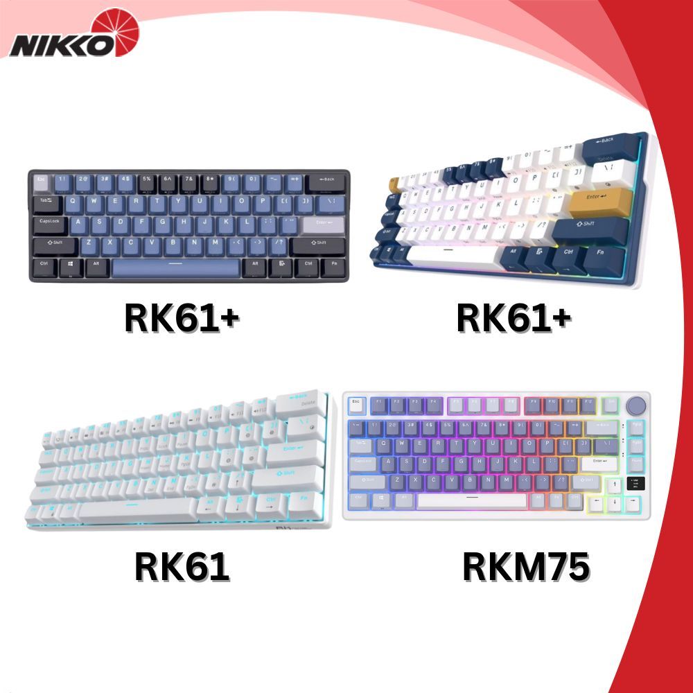 Bàn phím cơ Royal Kludge RKM75/RK61/RK61PLUS chính hãng | Shopee Việt Nam