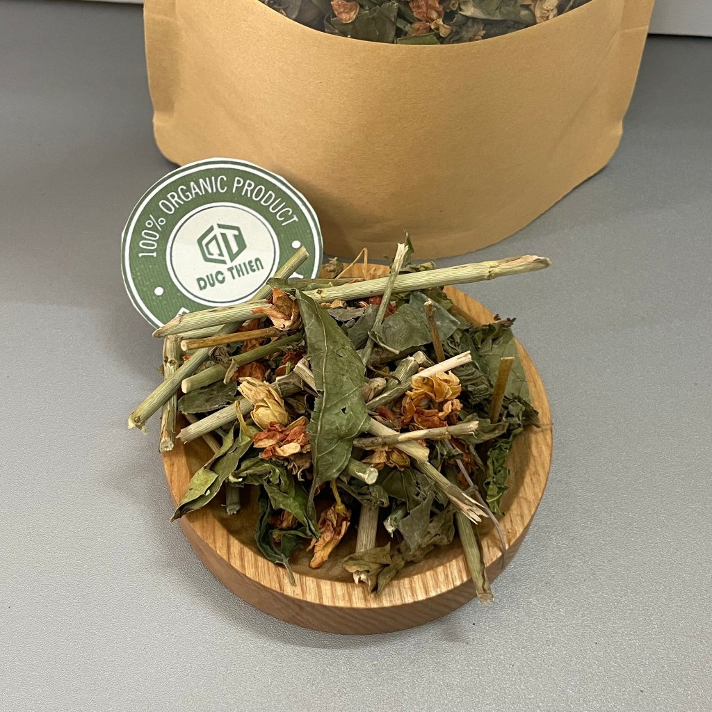 Trà Ung Thư Mix Sẵn 500g – Hoa Đu Đủ Đực, Xương Khỉ, Xạ Đen – Đào Thải Độc Tố Khối U