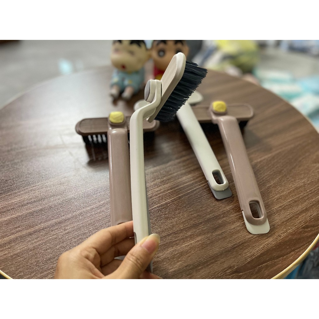 Bàn Chải Vệ Sinh Khe Hở Góc Rãnh Xoay 360 ,cây Cọ Vệ Sinh Nhà Tắm Cửa Nhà Bếp Thông Minh