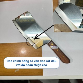 Dao chặt xương Kiwi Thái Lan 850 cán gỗ cao cấp, dao chặt thịt sắc bén chính hãng - Bếp Của Hà