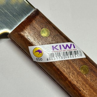 Dao chặt xương Kiwi Thái Lan 850 cán gỗ cao cấp, dao chặt thịt sắc bén chính hãng - Bếp Của Hà