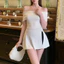 Áo Trễ Vai Body RANSHI Xẻ Tà Bên Hông Ôm Sát Tôn Eo Chất Tăm Thái Mềm Mát - RA235