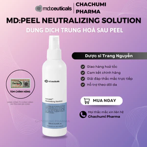 Dung dịch trung hoà sau peel Md:ceuticals Md:peel Neutralizing Solution