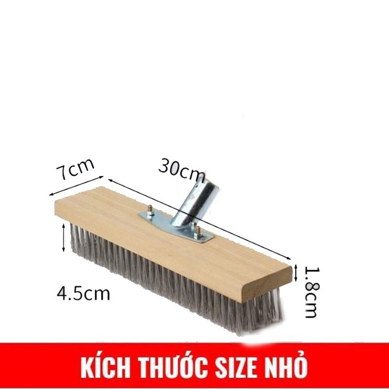 CHỔI CỌ ĐA NĂNG , CHỔI CỌ RONG RÊU BẰNG THÉP [ không cán ] | Shopee ...