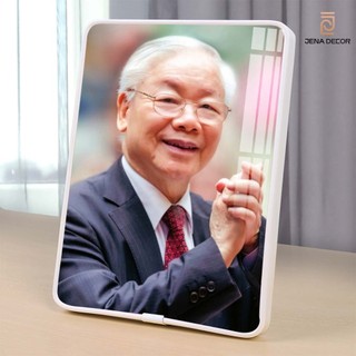 Ảnh để bàn TỔNG BÍ THƯ Nguyễn Phú Trọ.ng- Tráng gương siêu bóng