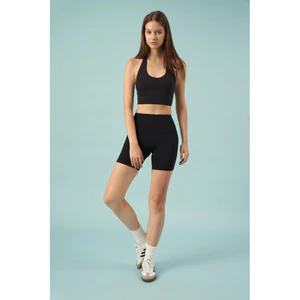 Quần Helia Biker nữ, quần tập gym yoga vải mềm co giãn thoải mái phong cách thể thao LND