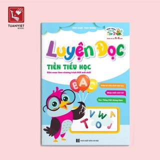 Sách - Luyện đọc Tiền tiểu học (Biên soạn theo chương trình SGK mới nhất) - Nhà Xuất bản Hà Nội