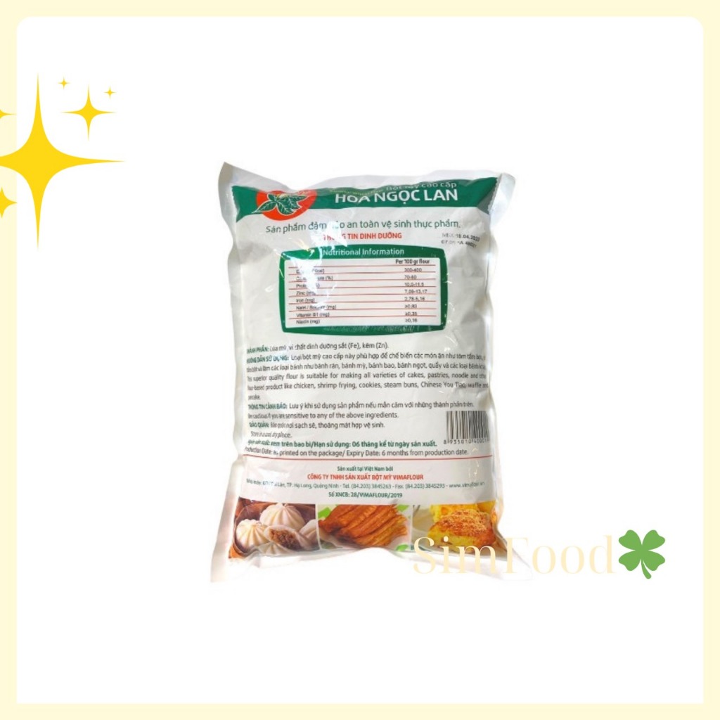 Bột mì hoa ngọc lan 1kg