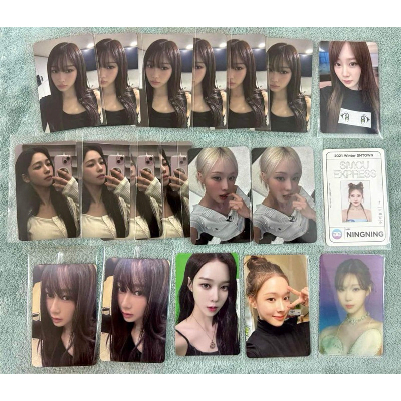 Card aespa Official (có sẵn) | Shopee Việt Nam