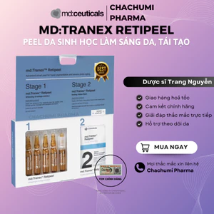 Peel Da Sinh Học md:ceuticals Tranex Retipeel Làm Sáng Da, Tái Tạo Chống Lão Hóa (1 ống 1 mask)