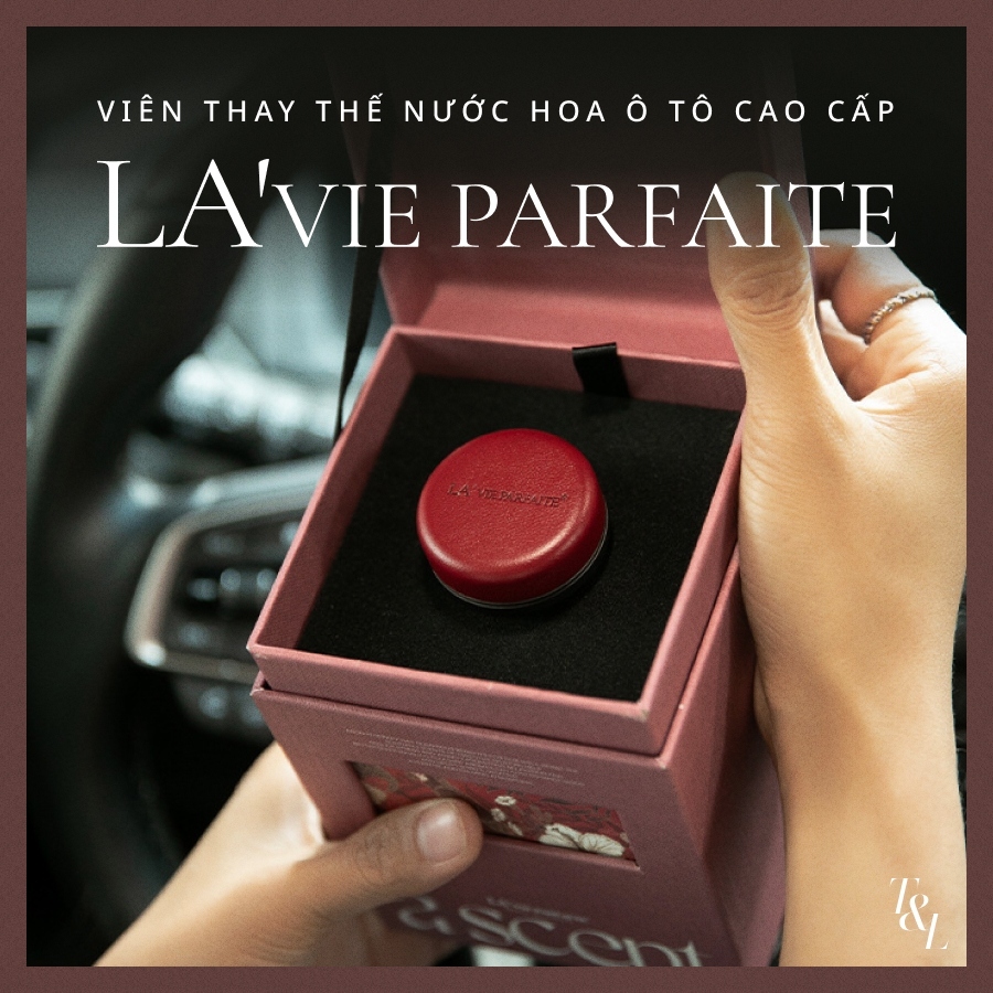 [Lõi Thay Thế] Sáp Thơm Ô Tô Cao Cấp Kẹp Cửa Gió Điều Hòa LA'VIE PARFAITE