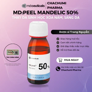 Thay da sinh học xóa nám, sáng da Md:ceuticals Md:peel mandelic 50% (main)