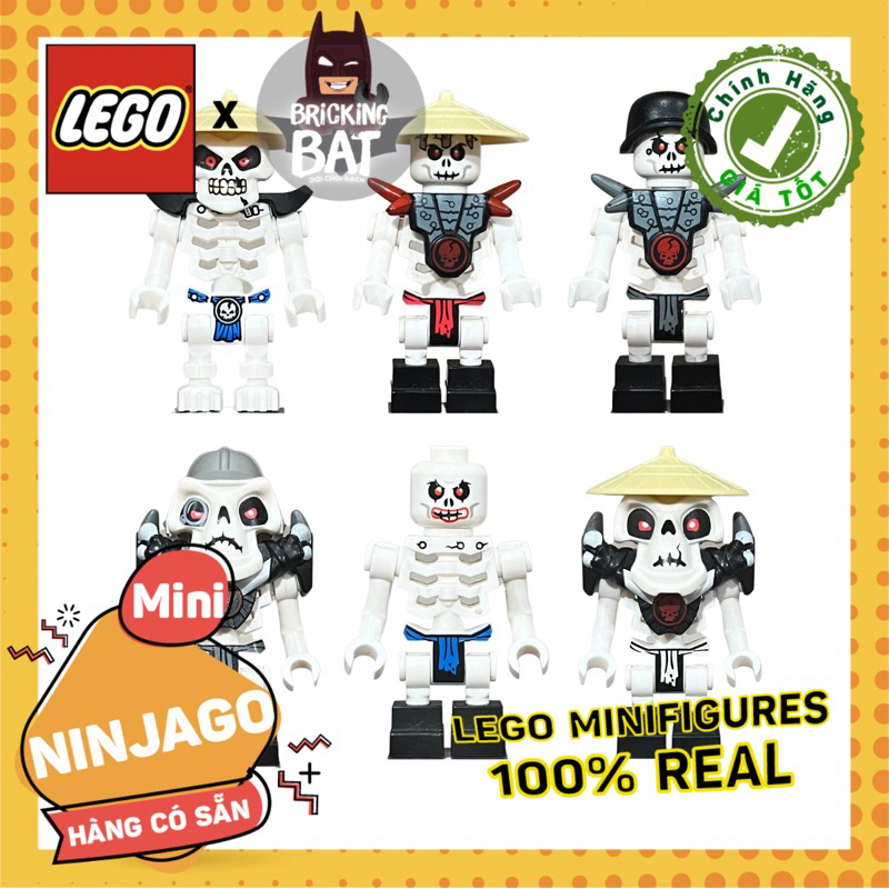 [Bricking Bat] LEGO Minifigs - Ninjago Skulkin Collection | Shopee Việt Nam