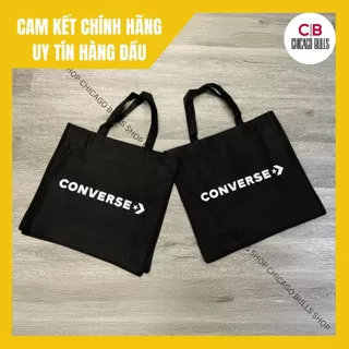 (????????????́???????? ????????̃????????) Túi Vải Tote CONVERSE - Chất Liệu Vải Không Dệt - Kích thước lớn được nhiều đồ đạc