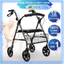 Xe tập đi bốn bánh có ghế ngồi, có giỏ đựng đồ cho người sử dụng, chính hãng Nikita