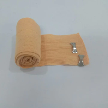 Băng thun 2 móc y tế màu nâu