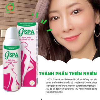 NƯỚC XÔNG NGÂM RỬA PHỤ KHOA GSPA 250ML