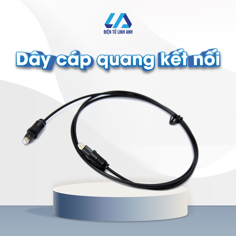 Dây optical audio - dây cáp quang optical audio Linh Anh Audio | Shopee ...
