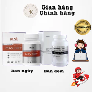 Combo huỷ mỡ lâu năm giảm cân genie Hàn quốc Belly (chinh hang)
