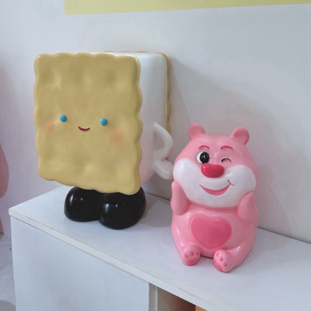 Gấu dâu Lotso ống heo dat tiết kiệm mẫu mới 2024 size đại