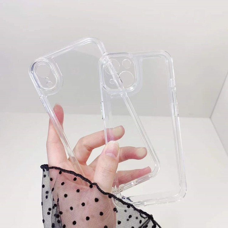 [ IPHONE 17 ] Ốp lưng trong suốt chống ố Kolcase P83 có bảo vệ camera, tích hợp nút bấm kim loại cho iphone 14 15 16 17