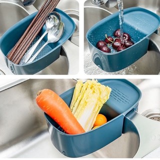 Khay Gác Bồn Rửa Chén Việt Nhật (5755) Lọc Cặn Bã Thức Ăn Thừa Đa Năng