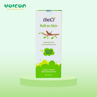 Lăn Muỗi Đốt TheCi Roll on Skin Chiết Xuất Từ 5 Loại Tinh Dầu Tự Nhiên Chống Muỗi Cho Gia Đình 8ml.