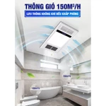 Quạt sưởi âm trần đa năng TLC sưởi ấm, làm mát, thông gió, chiếu sáng siêu tiết kiệm điện 60x30, 30*30-Bảo hành 2N — ảnh 8