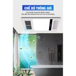 Quạt sưởi âm trần đa năng TLC sưởi ấm, làm mát, thông gió, chiếu sáng siêu tiết kiệm điện 60x30, 30*30-Bảo hành 2N — ảnh 7