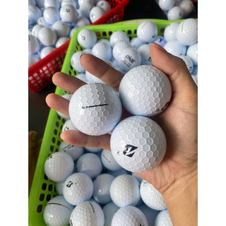 10 Bóng golf B mới 98-99% không xước , trắng sáng như ảnh