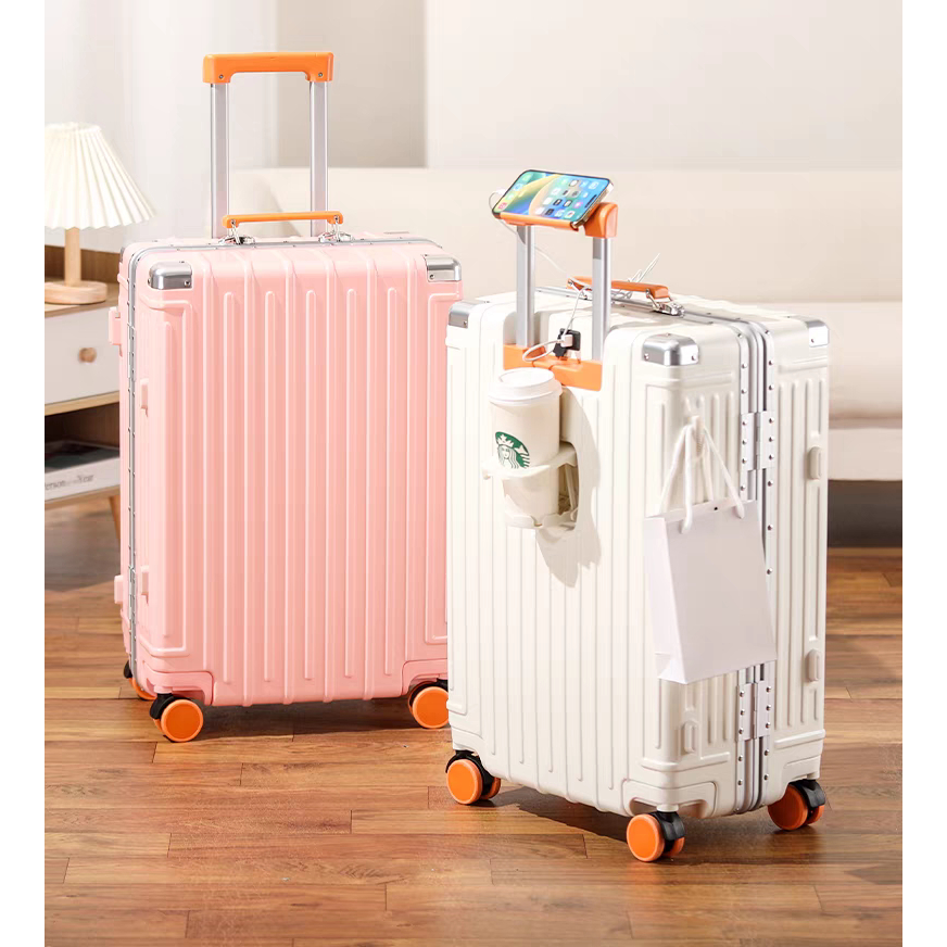 Ảnh Vali Khung Nhôm Kingsun KS-813/051 Size 20/24 Khoá Sập Cao Cấp 4
